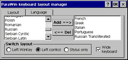 multilingual keyboard manager fonts windows ce